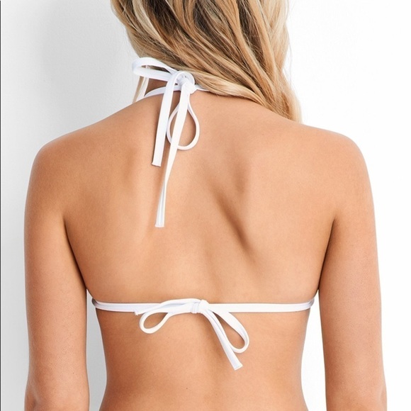 Seafolly Block Party D-Cup Triangle Halter Bikini Top 8 - Picture 2 of 8